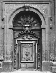 Vue de la façade de l